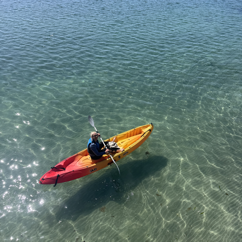 Kayaking on Kilmurvey Beach, Inishmore, Aran Islands